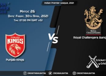 PBKS vs RCB, Live Scorecard, Match 26, April 30, 2021, Live Cricket Score, Indian Premier League, 2021