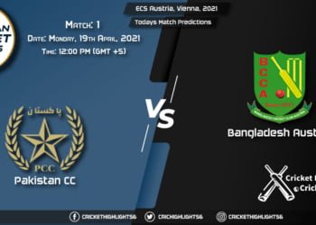 ECS Austria, Vienna, 2021, Match 1: PKC vs BAA, Playing 11 &Today's Match Predictions