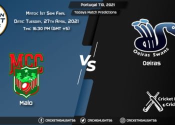 Portugal T10, 2021, 1st Semi-Final: MAL vs OEI, Playing 11 & Today's Match Predictions