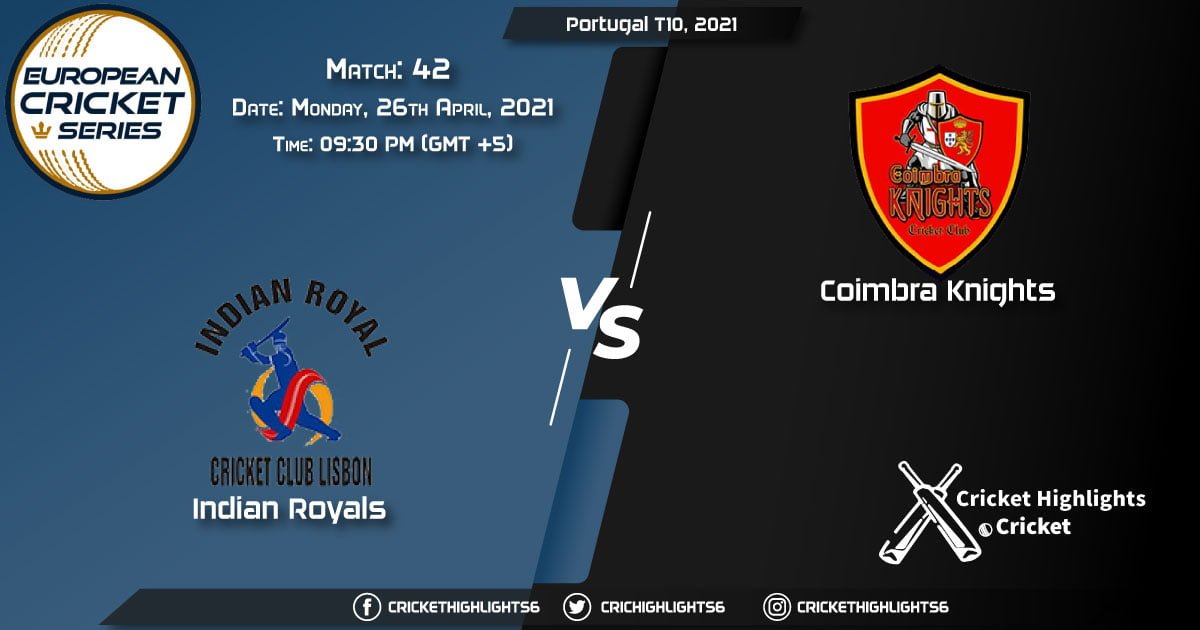 Portugal T10, 2021 Live: Match 42, IR vs CK LIVE Streaming for free, When, Where, How to Watch?