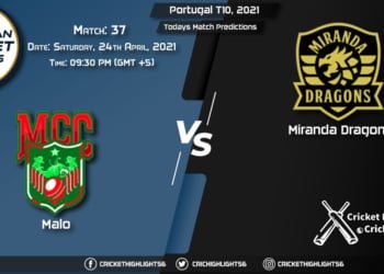 Portugal T10, 2021, Match 37: MAL vs MD, Playing 11 & Today's Match Predictions