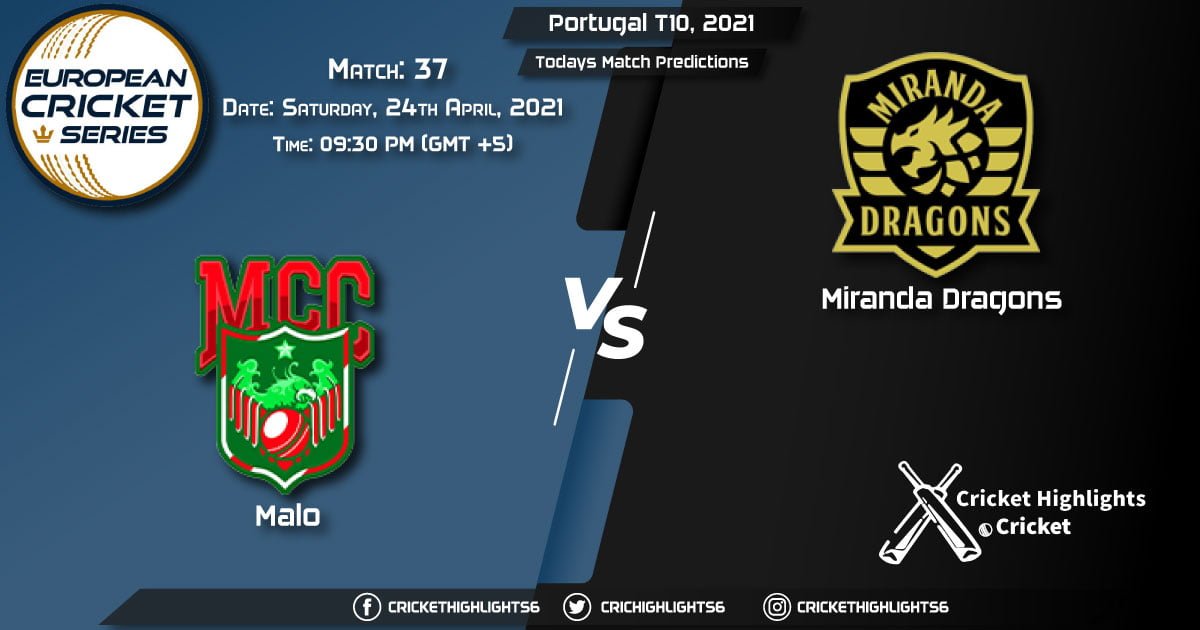 Portugal T10, 2021, Match 37: MAL vs MD, Playing 11 & Today's Match Predictions