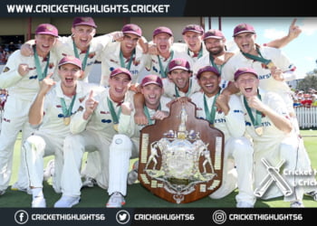 Queensland beat New South Wales by an innings and 33 runs in the final to clinch their 9th Sheffield Shield Title
