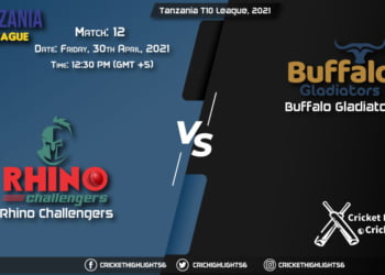 RNC vs BFG, Live Scorecard, Match 12, April 30, 2021, Live Cricket Score, Tanzania T10 League, 2021