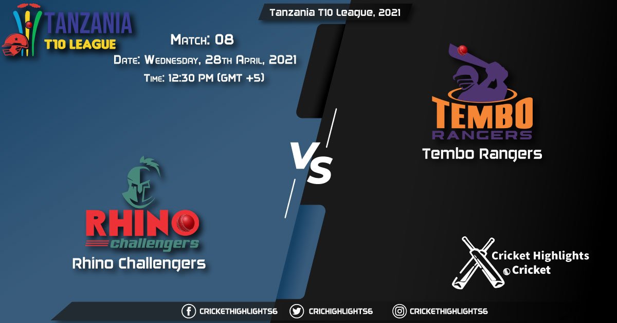 RNC vs TRG, Live Scorecard, Match 8, April 28, 2021, Live Cricket Score, Tanzania T10 League, 2021