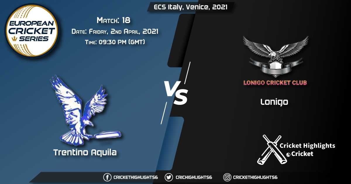 TRA vs LON Live Scorecard, Match 18, April 02, 2021 Live Cricket Score, ECS Italy, Venice, 2021