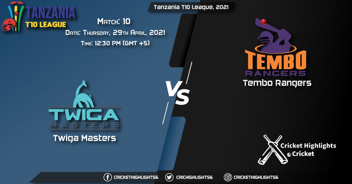 TWM vs TRG, Live Scorecard, Match 10, April 29, 2021, Live Cricket Score, Tanzania T10 League, 2021