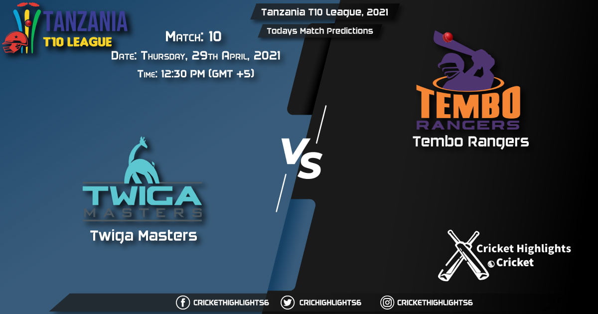 Tanzania T10 League, 2021, Match 10: TWM vs TRG, Playing 11 & Today's Match Predictions