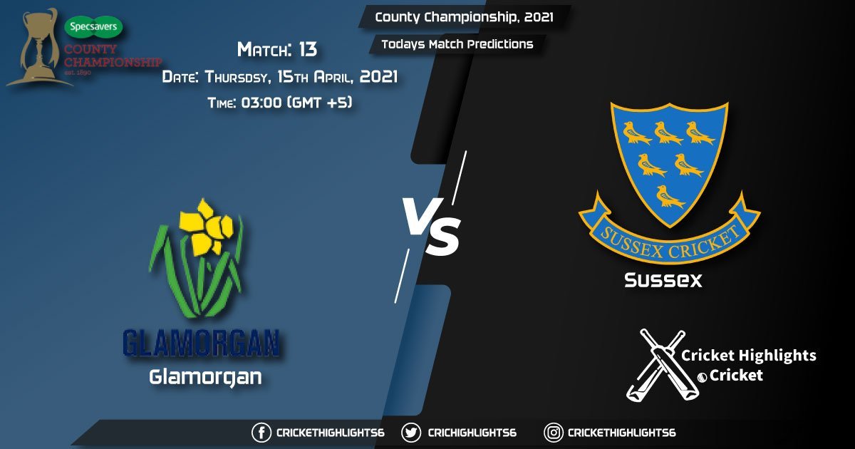 County Championship, 2021, Match 13, GLA vs SUS, Playing 11 & Today's Match Predictions