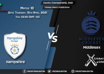 County Championship, 2021, Match 10, HAM vs MID, Playing 11 & Today's Match Predictions