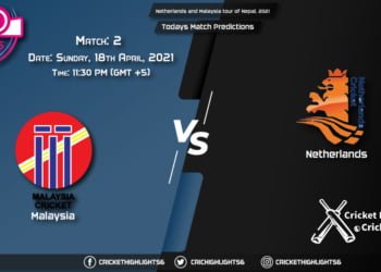 Netherlands and Malaysia tour of Nepal, 2021, Match 2: MLY vs NED, Playing 11 & Today's Match Predictions
