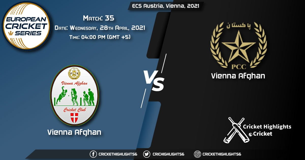 VIA vs PKC, Live Scorecard, Match 35, April 28, 2021, Live Cricket Score, ECS Austria, Vienna, 2021