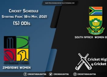 South Africa Emerging Women Tour of Zimbabwe, 2021 - Schedule, Fixture List, Match Timings, Live Score, Results, Venues, Teams and Squads