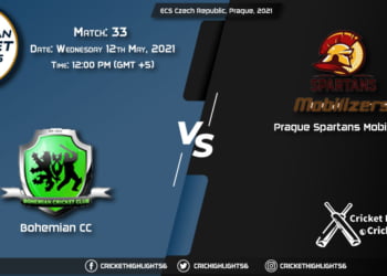 BCC vs PSM, Live Scorecard, Match 33, May 12, 2021, Live Cricket Score, ECS Czech Republic, Prague, 2021