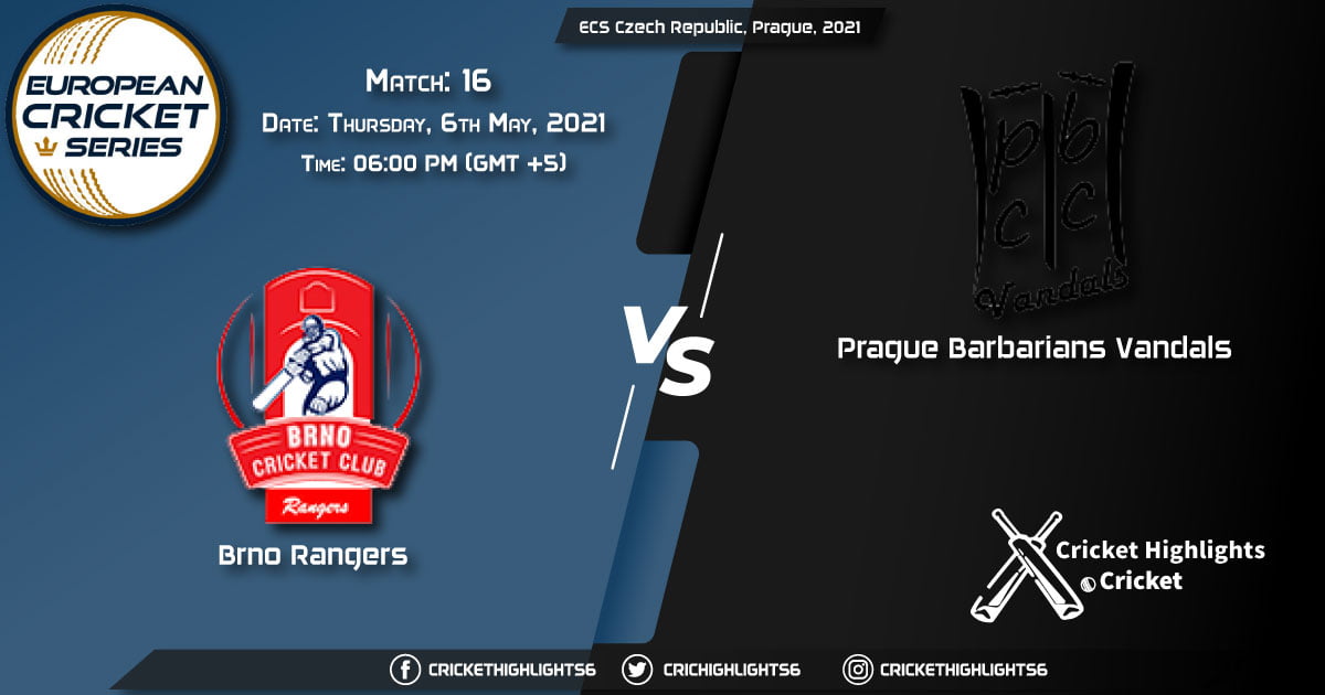 BRG vs PBV, Live Scorecard, Match 16, May 6, 2021, Live Cricket Score, ECS Czech Republic, Prague, 2021