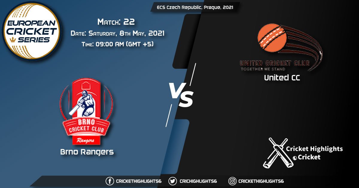 BRG vs UCC, Live Scorecard, Match 22, May 8, 2021, Live Cricket Score, ECS Czech Republic, Prague, 2021