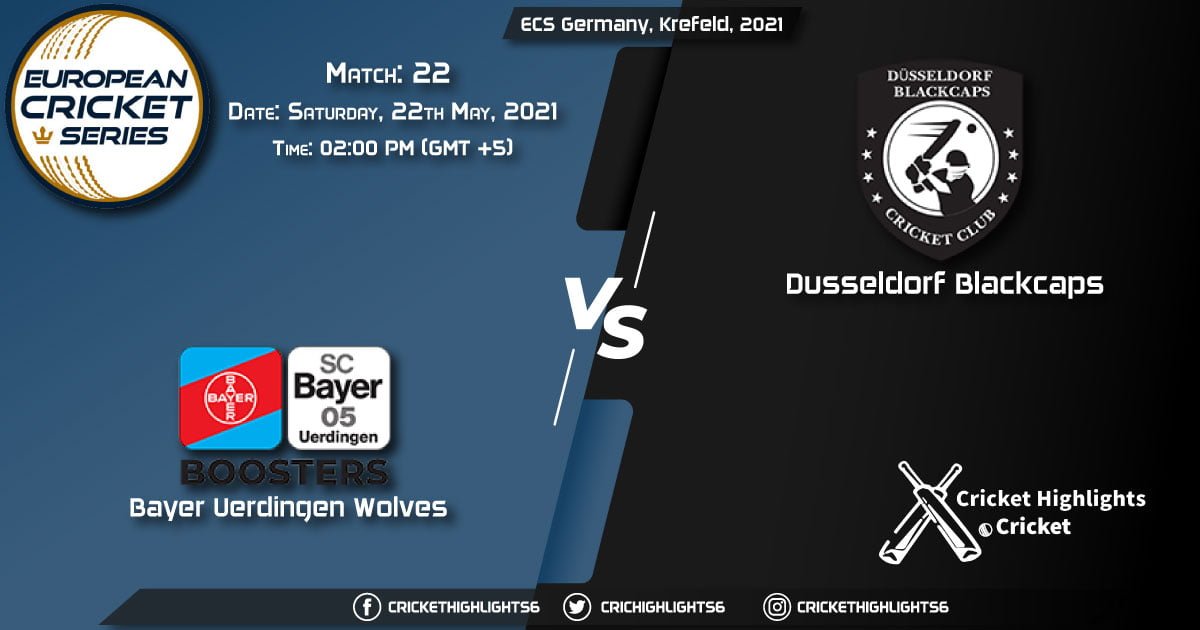 BUW vs DB, Live Scorecard, Match 22, May 22, 2021, Live Cricket Score, ECS Germany, Krefeld, 2021