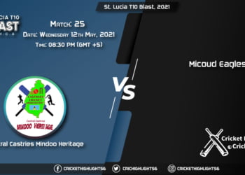 CCMH vs ME, Live Scorecard, Match 25, May 12, 2021, Live Cricket Score, St. Lucia T10 Blast, 2021
