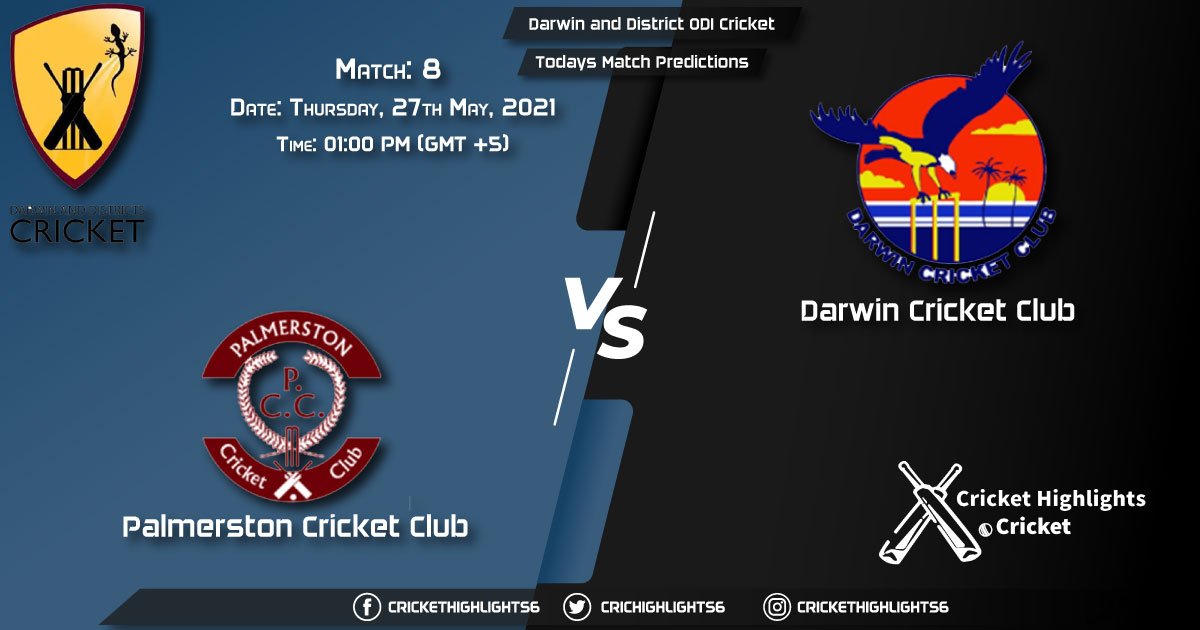 Darwin and District Cricket Competition T20 League, 2021, Match 8 PCC vs DDC, Playing 11 & Today's Match Predictions