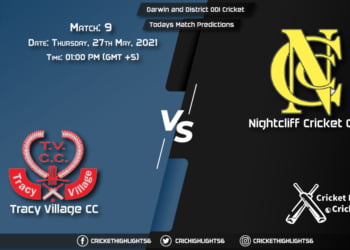 Darwin and District Cricket Competition T20 League, 2021, Match 7 WCC vs PT, Playing 11 & Today's Match Predictions