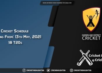 Darwin and District Cricket Competition T20 League, 2021 - Schedule, Fixture List, Match Timings, Live Score, Results, Venues, Teams and Squads