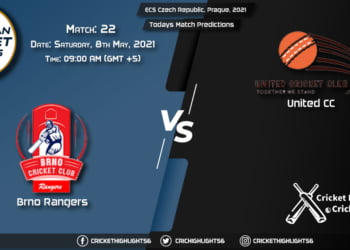 ECS Czech Republic, Prague, 2021, Match 22: BRG vs UCC, Playing 11 & Today's Match Predictions