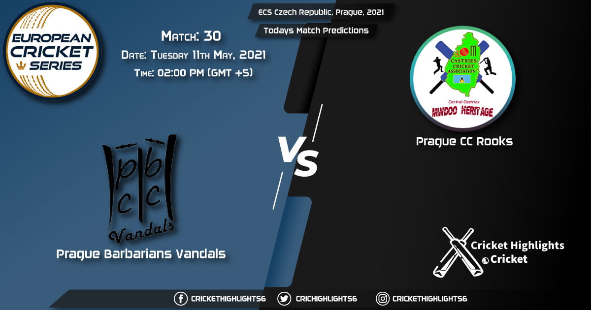 ECS Czech Republic, Prague, 2021, Match 30: PBV vs PCR, Playing 11 & Today's Match Predictions
