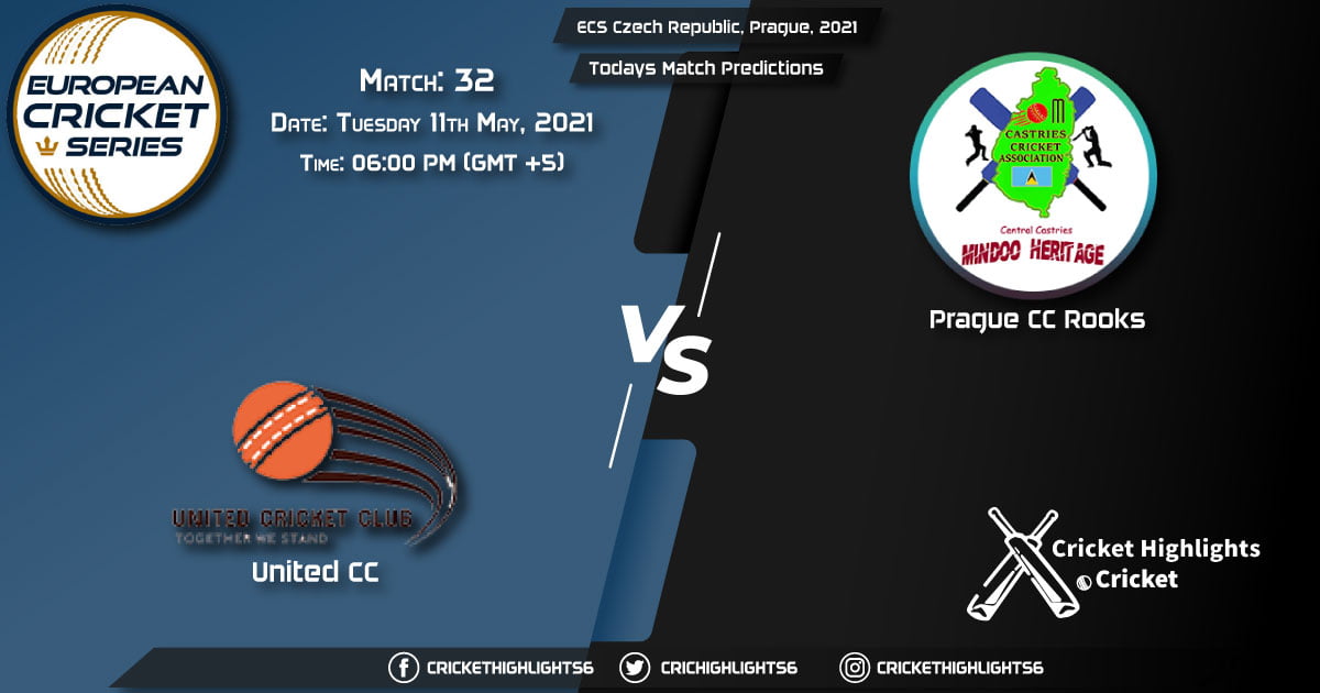 ECS Czech Republic, Prague, 2021, Match 32: UCC vs PCR, Playing 11 & Today's Match Predictions