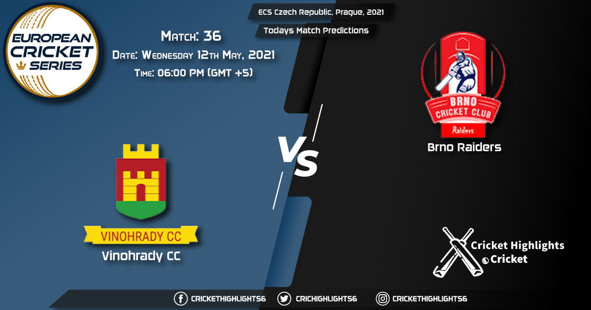 ECS Czech Republic, Prague, 2021, Match 36: VCC vs BRD, Playing 11 & Today's Match Predictions