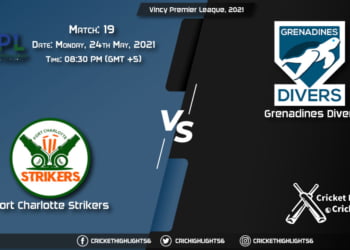 FCS vs GRD, Live Scorecard, Match 20, May 24, 2021, Live Cricket Score, Vincy Premier League, 2021