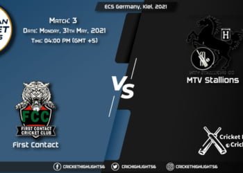 FCT vs MTV, Live Scorecard, Match 3, May 31, 2021, ECS Germany, Kiel, 2021