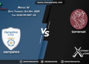 HAM vs SOM, Live Scorecard, Match 41, May 6, 2021, Live Cricket Score, County Championship, 2021