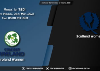 IR-W vs SC-W, Live Scorecard, Match 1st T20I, May 24, 2021, Live Cricket Score, Scotland Women tour of Ireland, 2021