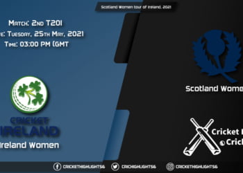 IR-W vs SC-W, Live Scorecard, Match 2nd T20I, May 25, 2021, Live Cricket Score, Scotland Women tour of Ireland, 2021