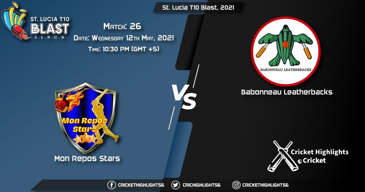 MRS vs BLS, Live Scorecard, Match 26, May 12, 2021, Live Cricket Score, St. Lucia T10 Blast, 2021