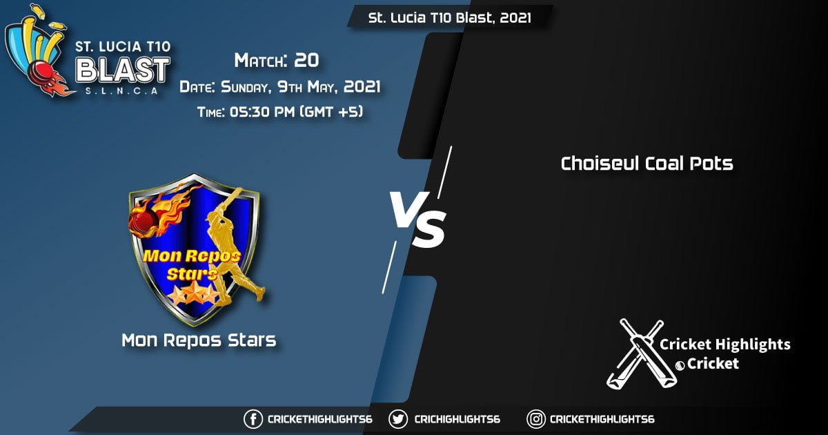 MRS vs CCP, Live Scorecard, Match 20, May 9, 2021, Live Cricket Score, St. Lucia T10 Blast, 2021