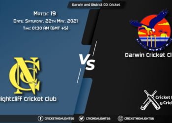 NCC vs DDC, Live Scorecard, Match 19, May 22, 2021, Live Cricket Score, Darwin and District ODI Cricket Competition - Premier Grade, 2021