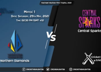 NOD vs CES, Live Scorecard, Match 1, May 29, 2021, Rachael Heyhoe Flint Trophy, 2021