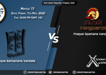 PBV vs PSV, Live Scorecard, Match 17, May 7, 2021, Live Cricket Score, ECS Czech Republic, Prague, 2021