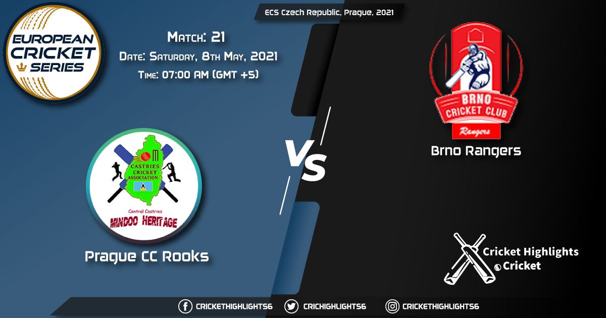 PCR vs BRG, Live Scorecard, Match 21, May 8, 2021, Live Cricket Score, ECS Czech Republic, Prague, 2021