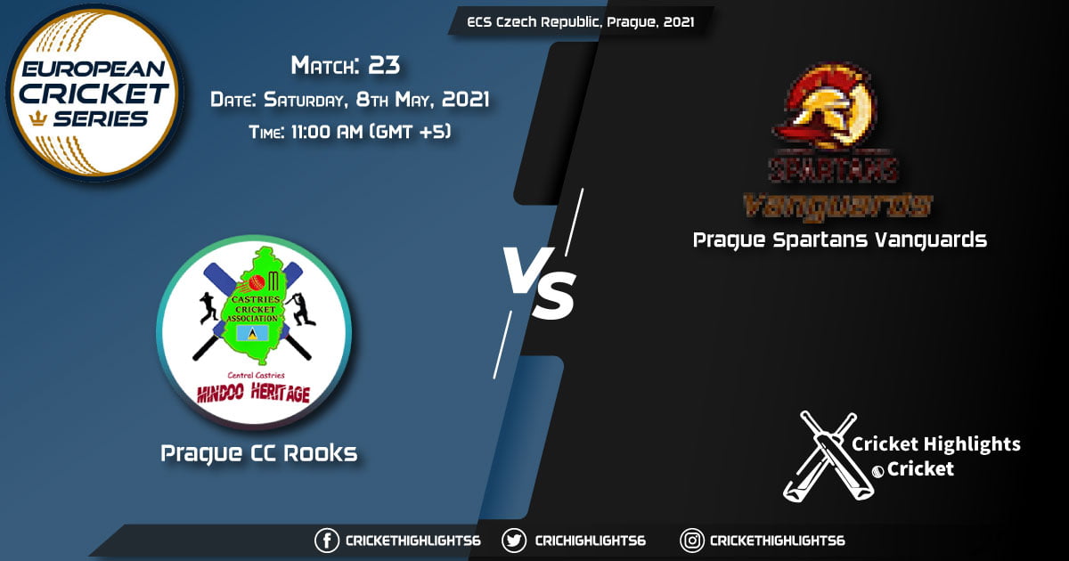 PCR vs PSV, Live Scorecard, Match 23, May 8, 2021, Live Cricket Score, ECS Czech Republic, Prague, 2021