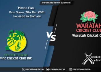 PT vs WCC, Live Scorecard, Match Final, May 30, 2021, Darwin and District ODI Cricket Competition - Premier Grade, 2021