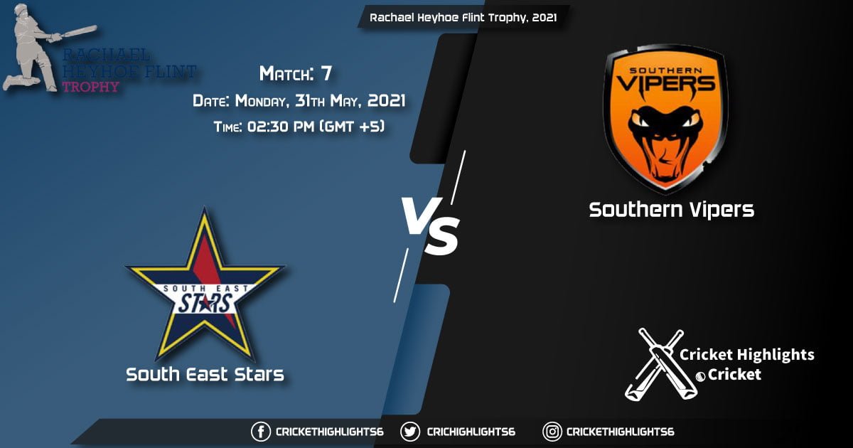 Rachael Heyhoe Flint Trophy, 2021 Live Match 7, SES vs SV LIVE Streaming for free, When, Where, How to Watch