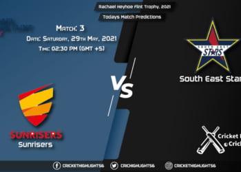 Rachael Heyhoe Flint Trophy, 2021, Match 3 SUN vs SES, Playing 11 & Today's Match Predictions