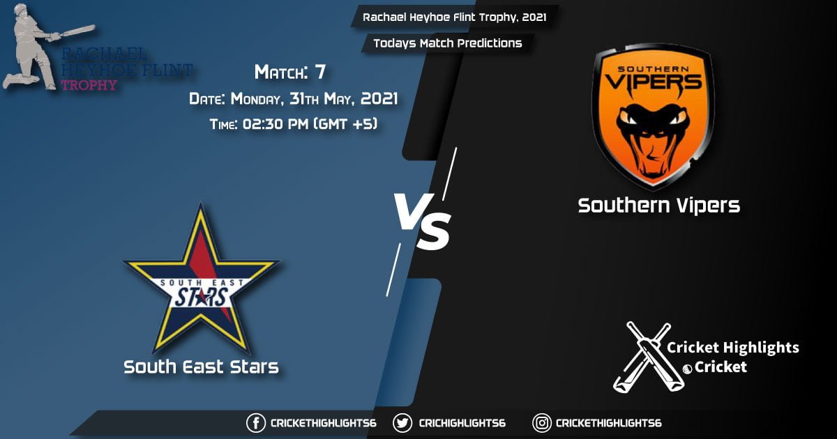 Rachael Heyhoe Flint Trophy, 2021, Match 7 SES vs SV, Playing 11 & Today's Match Predictions