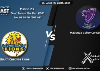 SCL vs MAC, Live Scorecard, Match 23, May 11, 2021, Live Cricket Score, St. Lucia T10 Blast, 2021