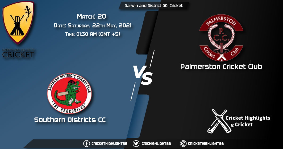 SD vs PCC, Live Scorecard, Match 20, May 22, 2021, Live Cricket Score, Darwin and District ODI Cricket Competition - Premier Grade, 2021