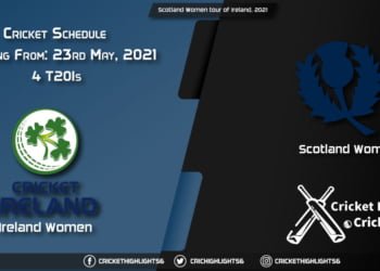 Scotland Women tour of Ireland, 2021 - Schedule, Fixture List, Match Timings, Live Score, Results, Venues, Teams and Squads