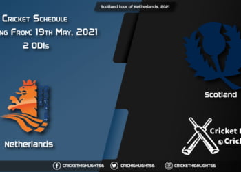 Scotland tour of Netherlands, 2021 Live: Match 2nd ODI, NED vs SCO LIVE Streaming for free, When, Where, How to Watch?