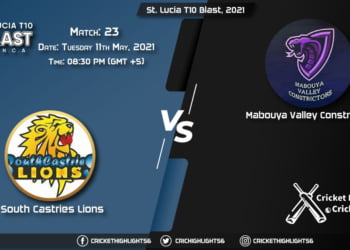 St. Lucia T10 Blast, 2021 Live: Match 23, SLC vs MAC LIVE Streaming for free, When, Where, How to Watch?